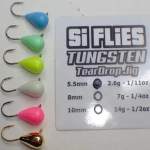 SI Flies Tungsten Jig Assortment Pack