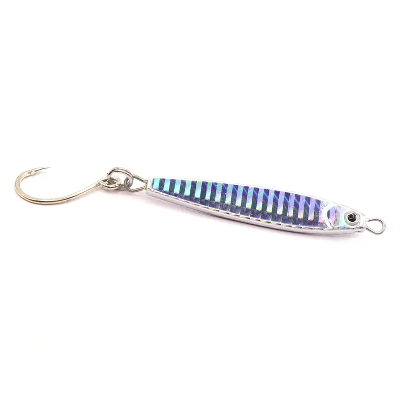 Silver In-Line Single-Hook Stick Jig – Two Size Options