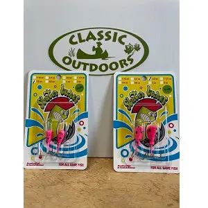 Slater 1 oz Glow-in-the-Dark Ice Jig for Low-Light Fishing