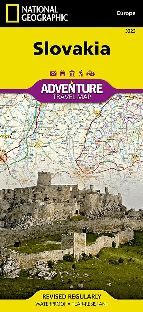 Slovakia Mountain & Nature Adventure Map