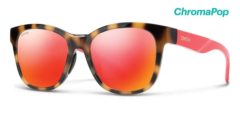 Smith Caper Lightweight Polarized Sunglasses with Megol Grips