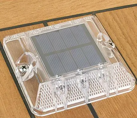 Solar-Powered LED Dock Light