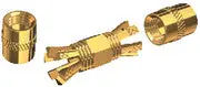 Solderless Gold-Plated Center Pin VHF Radio Connectors