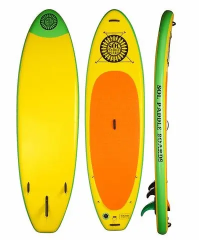 SOLtrain Classic 10’7″ Inflatable SUP Package