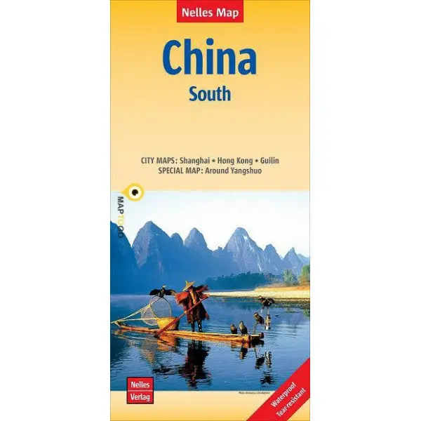 South China: Hong Kong & Macau Travel Map