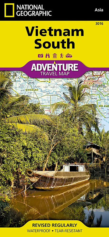 Southern Vietnam Travel Map for Adventurers