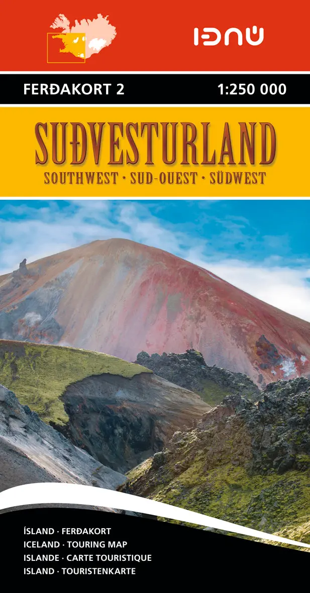 Southwest Iceland Adventure Map – Reykjavík, Golden Circle & Volcanic Zones