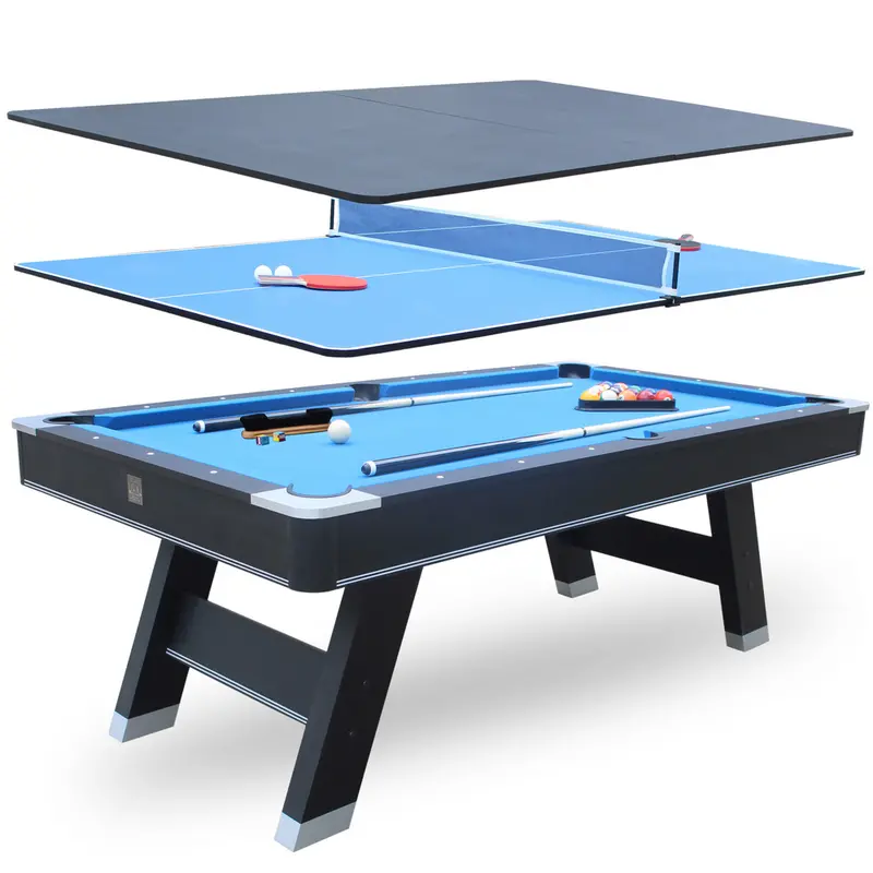 Sports 7-Foot Pool Table with Premium Playing Surface & Frame
