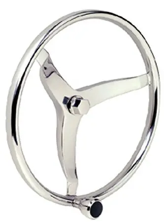 Sports-Style Steering Wheel with Turning Knob