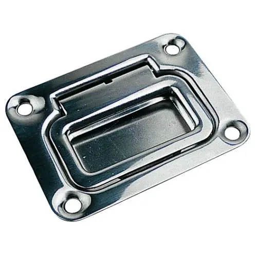 Spring-Actuated Flush Hatch Handle