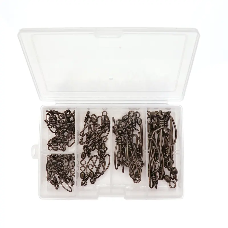Stainless Steel Snap Swivel Variety Pack