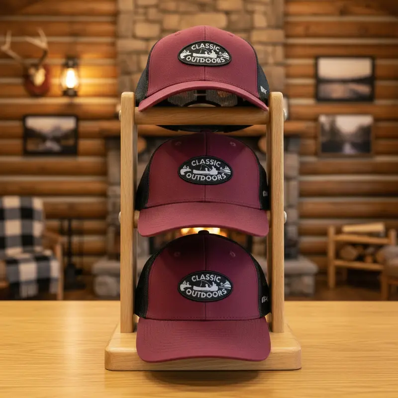 STOCK Fishing Gear Classic Outdoors Snapback Hat