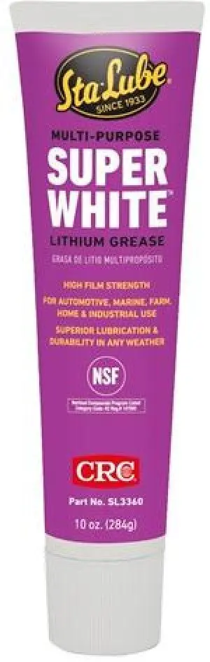 Super White Multi-Purpose Lithium Grease – Waterproof and Extreme-Pressure Rated
