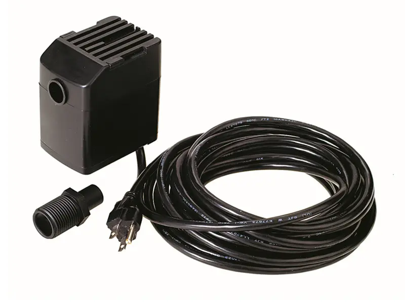 Swimline Manual/Electric Pool Cover Pump – 500 GPH Max Flow, 25-Foot Power Cord