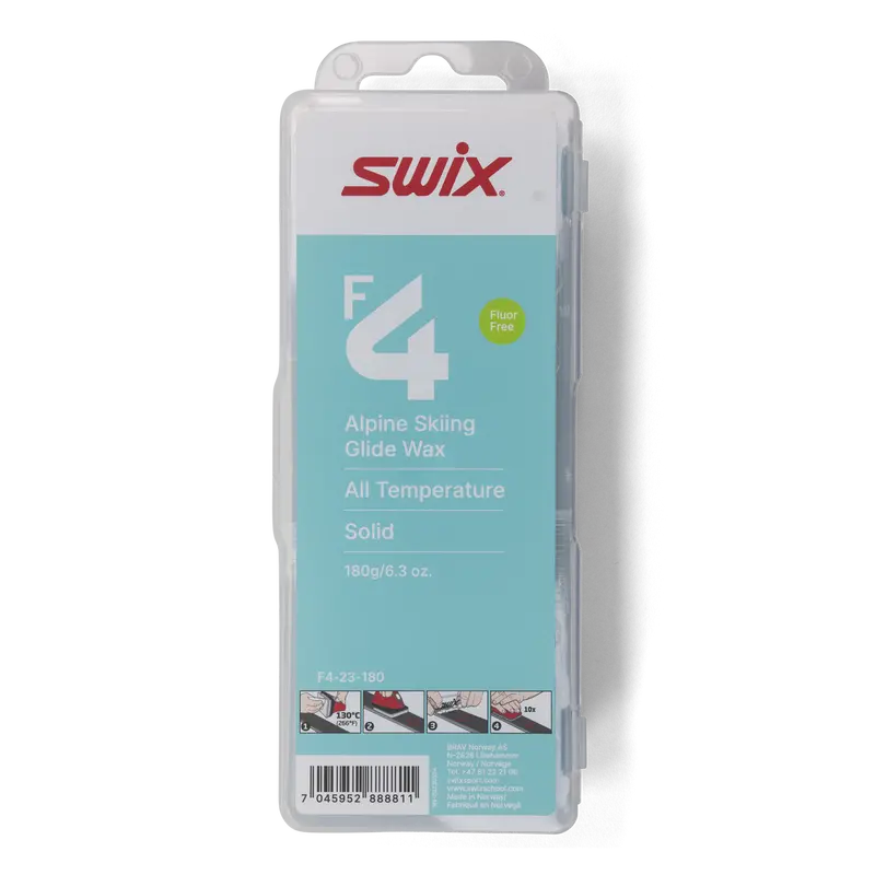 Swix F4 Universal Glide Wax – 180g Block