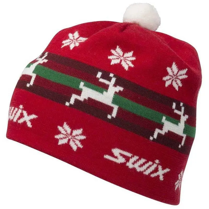 Swix Gunde Holiday-Themed Knit Beanie