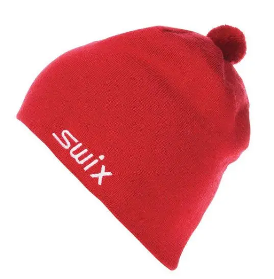 Swix Tradition Classic Wool Blend Hat in Red