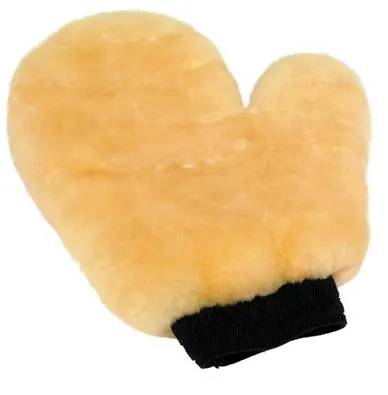 Swobbit Genuine Sheepskin Wash Mitt for Scratch-Free Cleaning