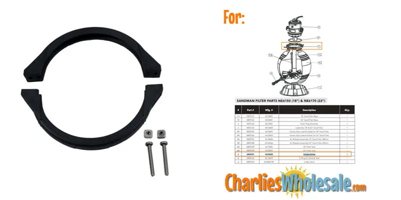 Tank Flange Closure Clamp Replacement – NEP2131