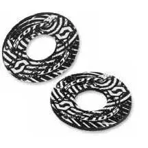 Tattoo-Themed Donut Decorative Accents