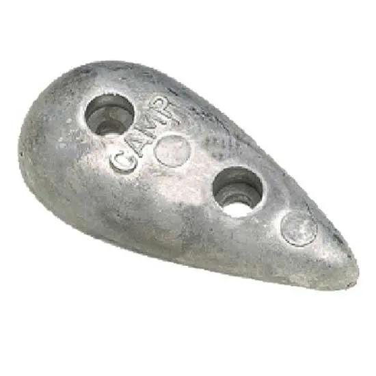 Teardrop-Shaped Hull Protection Anodes