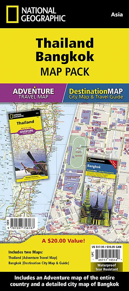 Thailand & Bangkok Cultural Adventure Map
