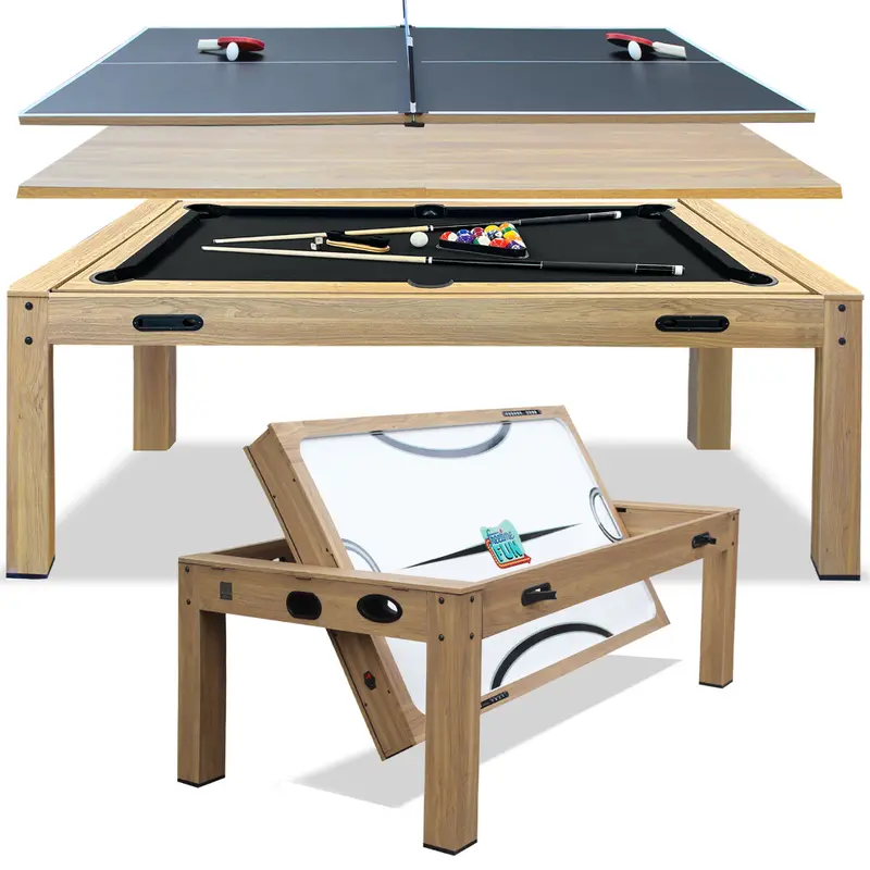 The Transformer 7-Foot Multi-Function Game Table – 4-in-1 Design