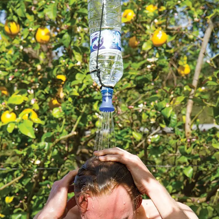 Travel-Friendly Shower Bottle Set