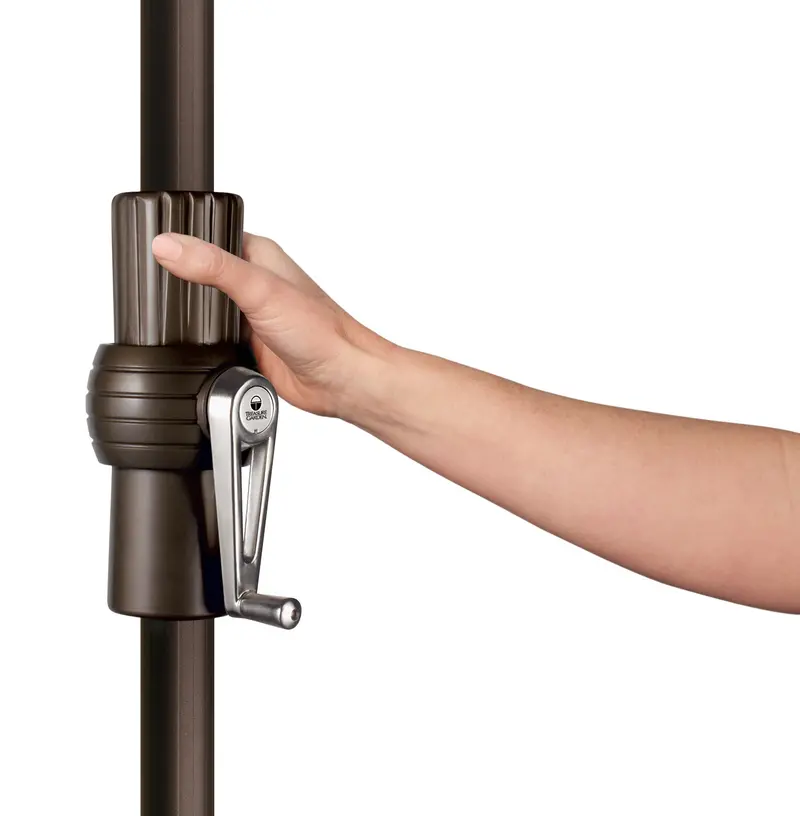 Treasure Garden 9-Foot Collar-Tilt Commercial-Grade Umbrella