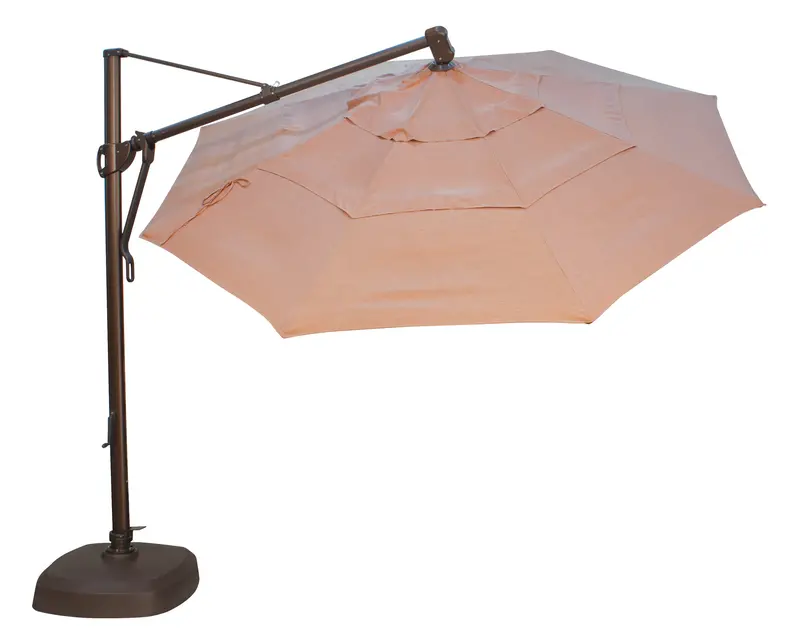 Treasure Garden AKZ PLUS 11-Foot Octagonal Cantilever Quick-Ship Umbrella