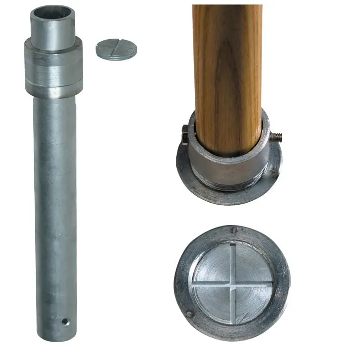 Tropitone 16-Inch Flush-Mount Gopher Sleeve for 1.5-Inch Umbrella Poles