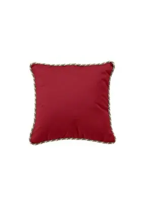Tropitone 16-Inch Square Throw Pillow Featuring Cord Welt Accents