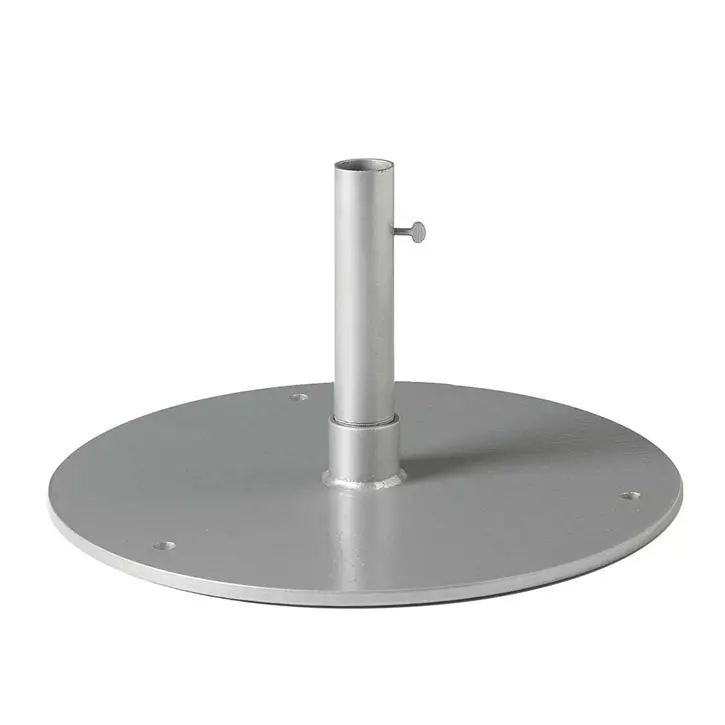 Tropitone 20″ Round Steel Plate Umbrella Base