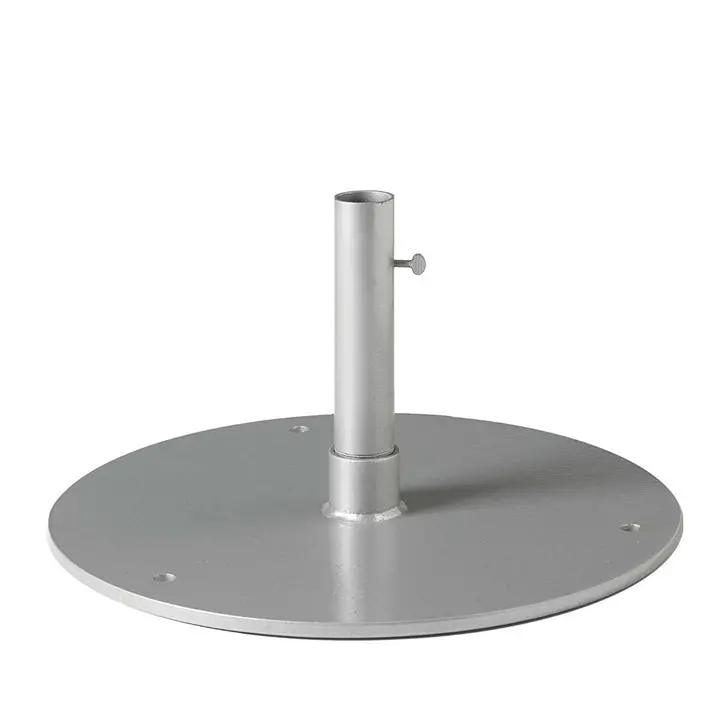 Tropitone 24″ Round Steel Plate Umbrella Stand