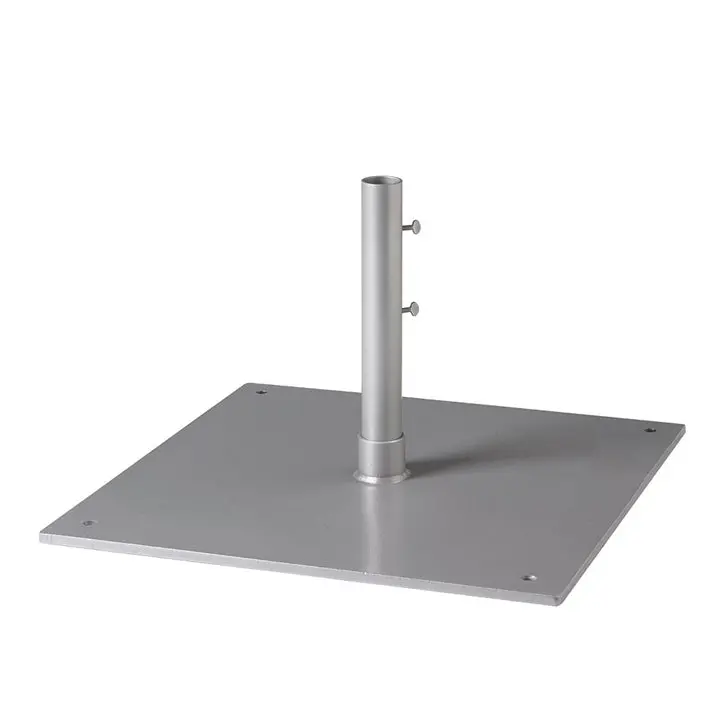 Tropitone 24″ Square Steel Plate Freestanding Umbrella Base