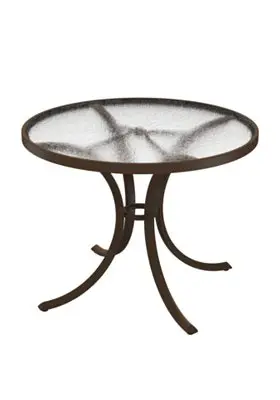 Tropitone 36-Inch Round Acrylic Dining Table