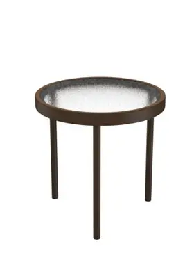 Tropitone Acrylic 16-Inch Round Tea Table