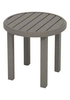 Tropitone Amici 24-Inch Round Knock-Down End Table