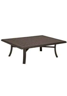 Tropitone Banchetto 54×42-Inch Rectangular Coffee Table