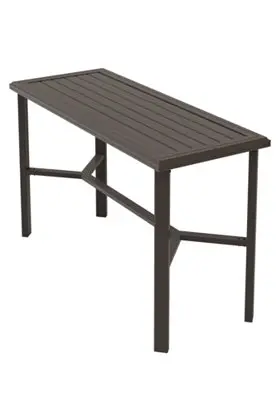 Tropitone Banchetto 60×24-Inch Rectangular Knock-Down Console Table