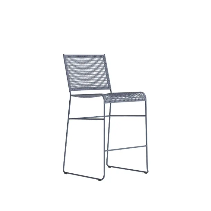 Tropitone Bayfront Rope Armless Bar Stool