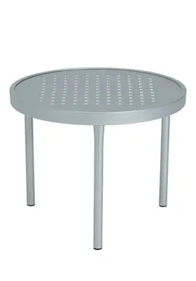 Tropitone Boulevard 20-Inch Round Tea Table – Matte Finish Edition