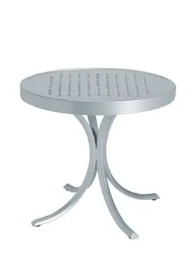 Tropitone Boulevard 20-Inch Round Tea Table – Minimalist Style