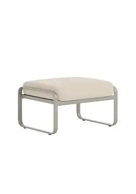 Tropitone Brasilia Cushioned Ottoman – Outdoor Lounge Accent
