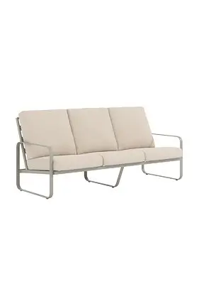 Tropitone Brasilia Cushioned Sofa – All-Weather Seating