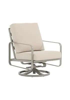 Tropitone Brasilia High-Back Swivel Lounger with Cushions