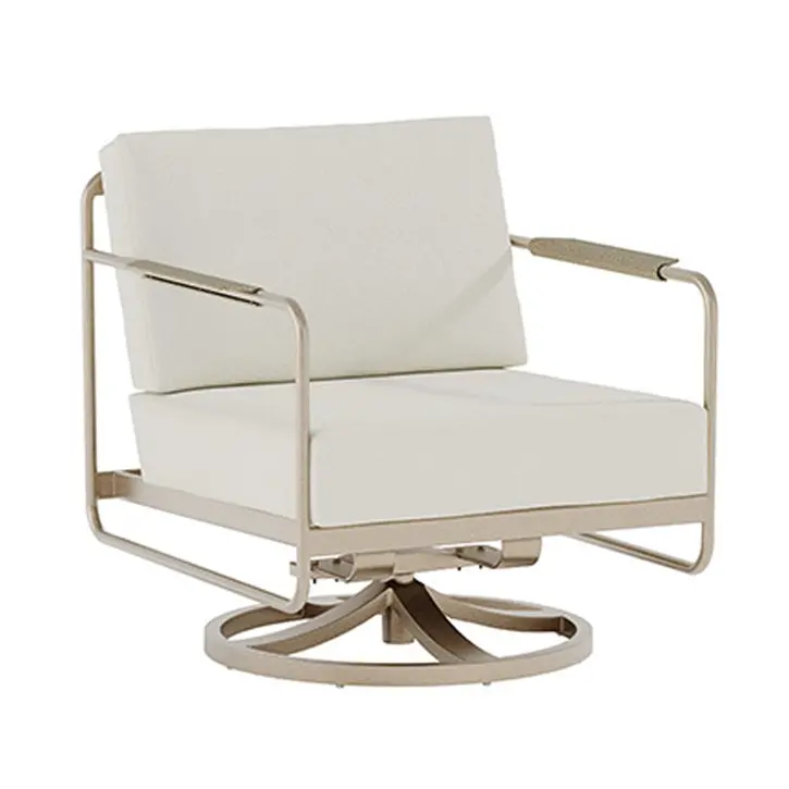 Tropitone Mirage Swivel Lounger with Supportive Padding