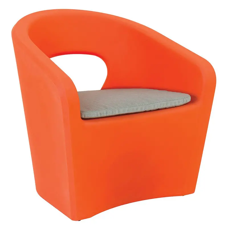 Tropitone Radius Lounge Chair with Padded Seat and 10 lb Weight System