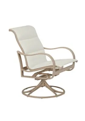Tropitone Shoreline Padded Sling Swivel Rocker Chair