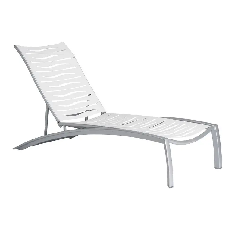 Tropitone South Beach Armless Chaise Lounge – Wave Segment